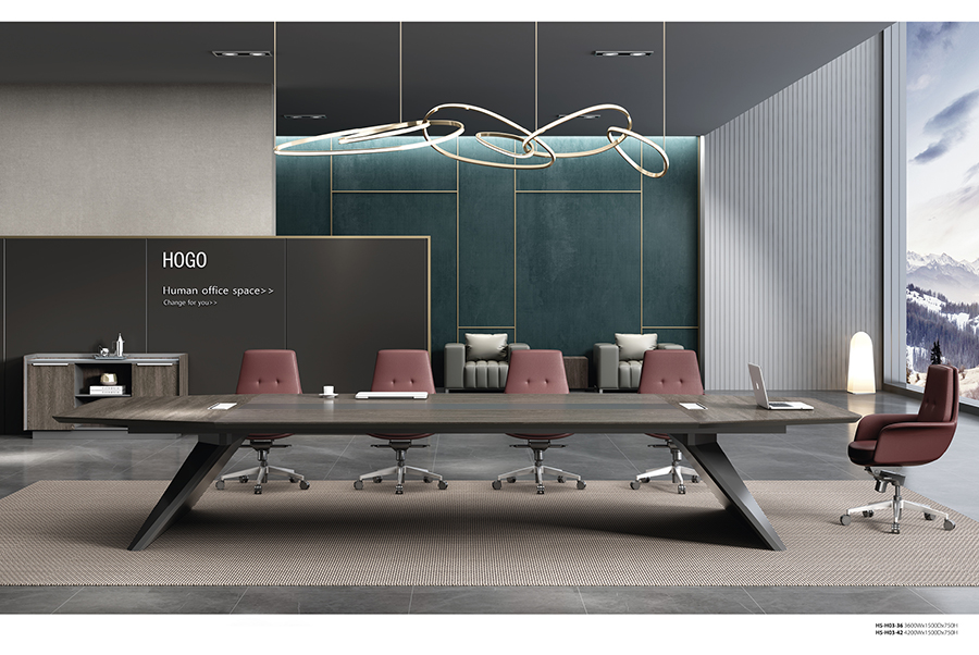 板式会议桌XF-4208_会议桌定制批发